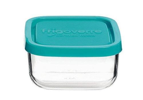 Bormioli Frigoverre Classic contenitore quadrato in vetro con coperchio 10 x 10cm 1 pezzo