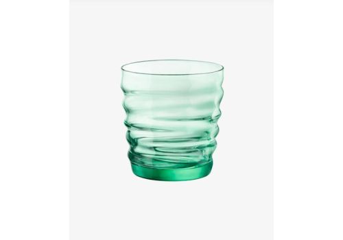 Bormioli Riflessi bicchiere acqua verde 30cl 3 pezzi