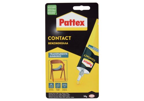 Pattex Contact colla trasparente multimateriale 50 grammi