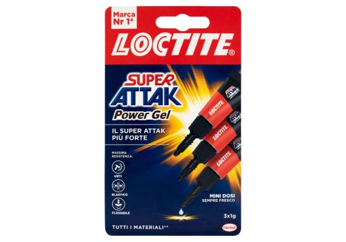 Super Attak Power gel adesivo liquido 3 x 1 grammo