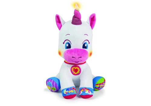 Clementoni scintilla l’unicorno canta e brilla gioco per bambini