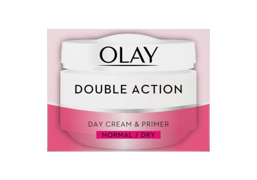 Olaz double action crema giorno e primer viso pelle normale e secca 50ml
