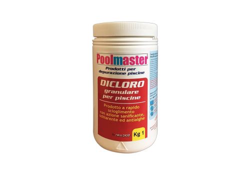 Poolmaster chimico dicloro 56% granulare per piscine 1kg