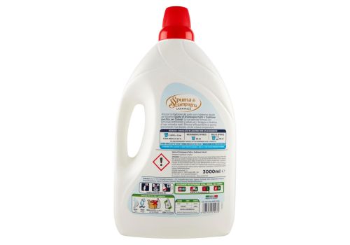 Spuma di Sciampagna pulito & tradizione colorati detersivo lavatrice igienizzante per capi colorati 3000ml