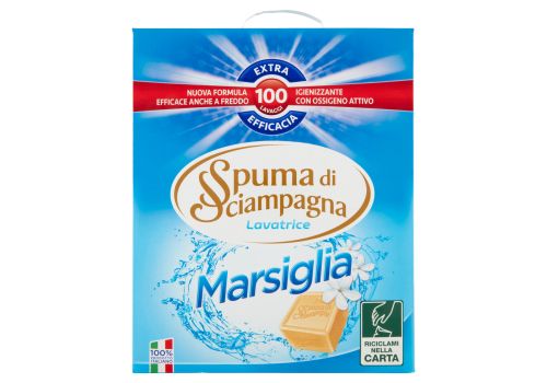Spuma di Sciampagna marsiglia lavatrice detersivo delicato sui tessuti 4,5kg