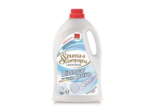 Spuma di Sciampagna lavatrice bianco puro 36 lavaggi 1620ml