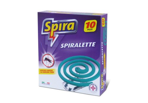 Spira spiralette extra "s" zampironi antizanzare 10 pezzi