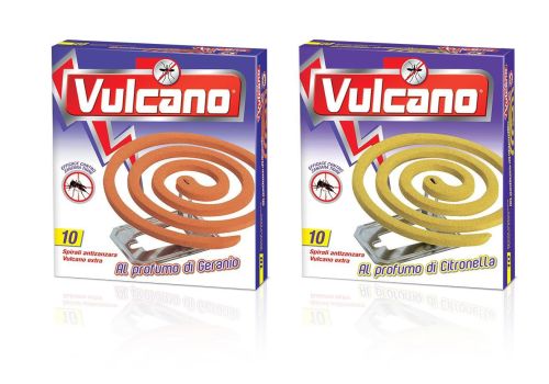 Vulcano spirali insettorepellenti profumazioni assortite 10 pezzi