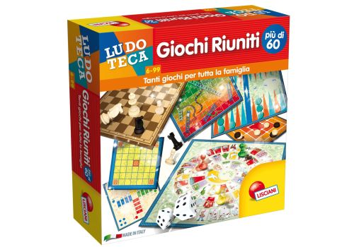 Lisciani Ludoteca giochi riuniti più di 60 per tutta la famiglia