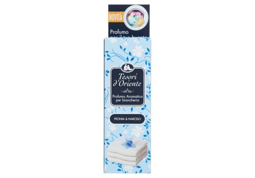 Tesori d''Oriente peonia e narciso profumo aromatico per biancheria 100ml