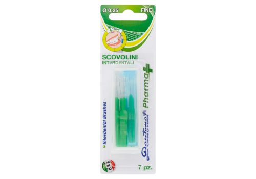 DentoNet pharma+ scovolini interdentali Ø 0,25mm fine 7 pezzi