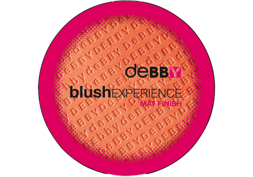 Debby blush experience matt finish 01 peach
