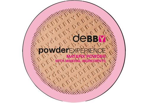 Debby powder experience mat & fix cipria 01 natural