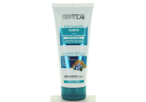 Dermolab esfoliante corpo scrub pelle purificata e rigenerata 200ml