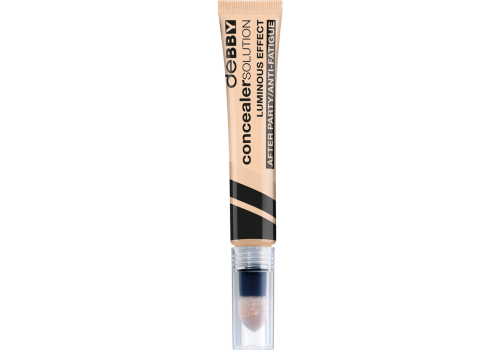 Debby concealer solution luminous effect after party correttore fluido a lunga tenuta 01 light beige