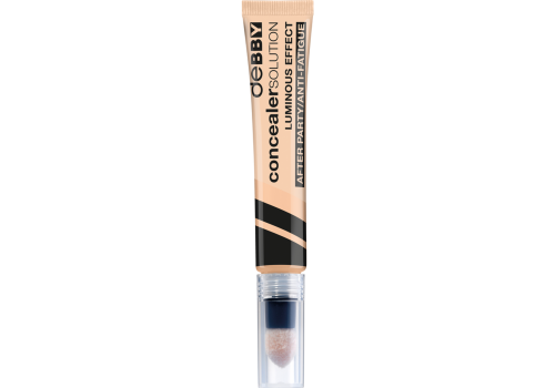 Debby concealer solution Sol luminous effect after party correttore fluido a lunga tenuta 02 beige