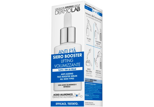 Dermolab anti età siero booster lifting volumizzante 30ml