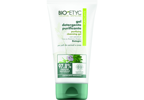 Bioetyc gel detergente purificante per una pelle fresca e luminosa 150ml