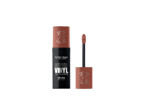 Deborah Super Vinyl No Transfer shake lipstick 02 caramel rossetto liquido