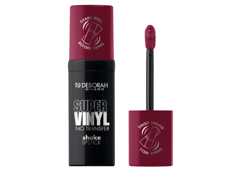 Deborah Super Vinyl No Transfer shake lipstick 06 winery rossetto liquido
