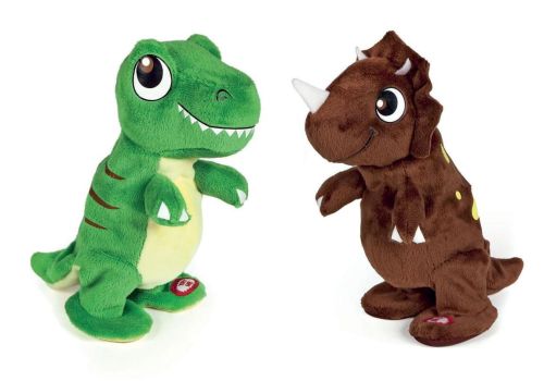 Ripetix dino peluche elettronico che ripete tutto quello che dici gioco per bambini