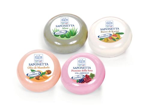 White castle burro di karitè saponetta vegetale per pelli delicate 100 grammi