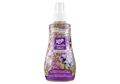 Rio cancella odori giardino provenzale cuore di lavanda profumante per tessuti spray 300ml