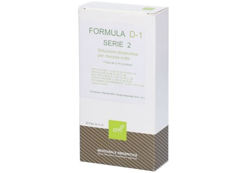 Formula D-1 serie 2 soluzione idroalcolica 20 fiale bevibili 2ml