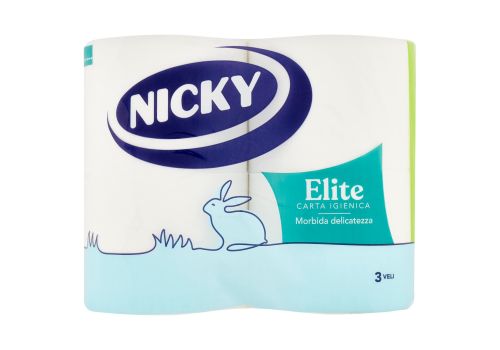 Nicky Elite carta igienica 4 rotoli
