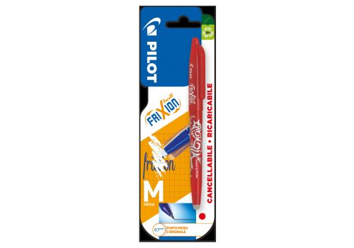 Pilot ball frixion penna cancellabile punta 0,7mm colore rosso 1 pezzo