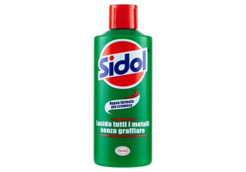 Sidol lucidante per metalli formula cremosa 150ml