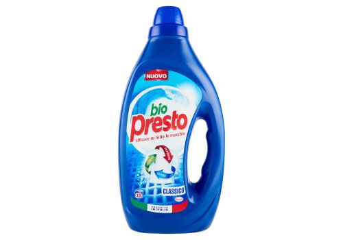 Bio Presto classico liquido detersivo per bucato 23 lavaggi 1495ml