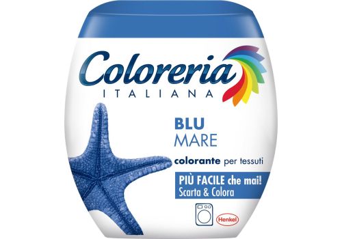 Coloreria Italiana Blu Mare colorante per tessuti 350 grammi