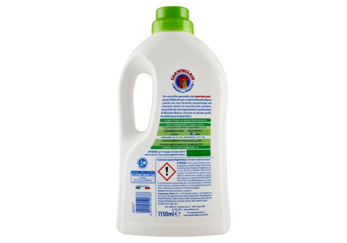 Chanteclair muschio bianco detersivo lavatrice 23 lavaggi 1150 ml
