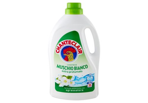 Chanteclair lavatrice muschio bianco detersivo liquido 1575ml