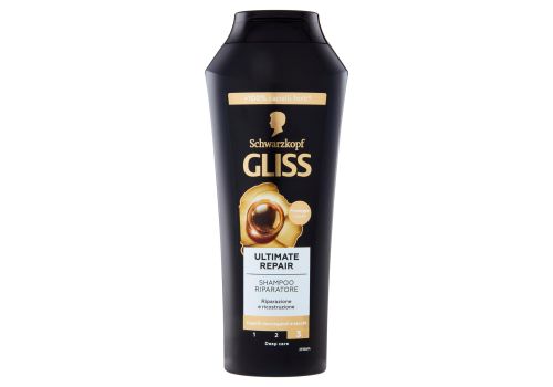 Gliss Ultimate Repair shampoo riparatore per capelli danneggiati e secchi 250ml