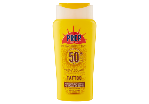 Prep Dermoprotettivo Tattoo Defence Complex Spf 50+ crema solare  200ml