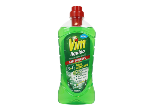 Vim liquido pavimenti & superfici 5 in 1 sgrassante al pino 1000ml
