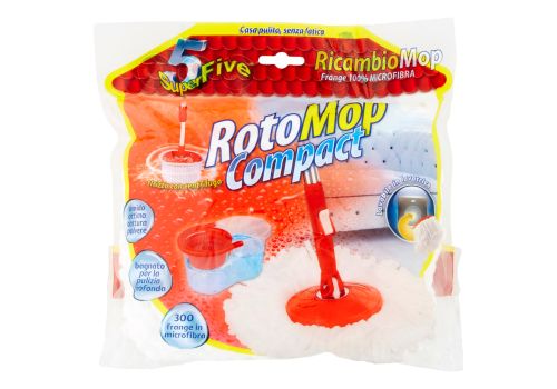 Super5 rotomop compact mop di ricambio