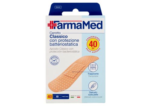 FarmaMed cerotto classico con protezione batteriostatica 40 pezzi