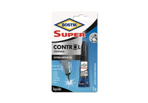 Bostik Super Control istantaneo adesivo liquido 3 grammi