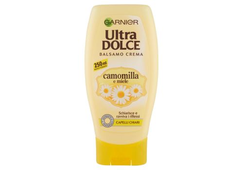 Garnier Ultra Dolce estratto di camomilla e miele balsamo per capelli chiari 250ml