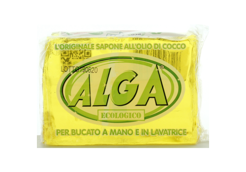 Alga sapone ecologico per bucato a mano e in lavatrice 400 grammi