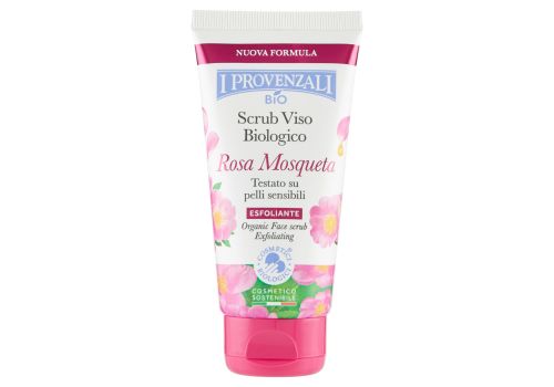 I Provenzali Bio scrub viso biologico rosa mosqueta 75ml