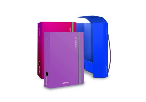 Mitama color touch cartella progetto D.8 con elastico 25 x 35cm colori assortiti