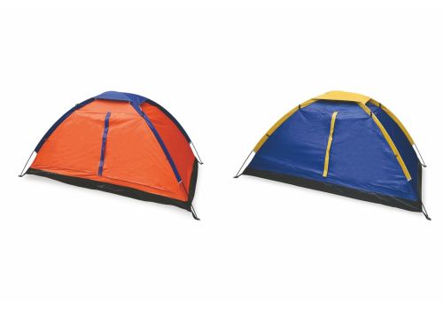 Galileo tenda da campeggio colore blu-arancio 205 x 150 x 105cm