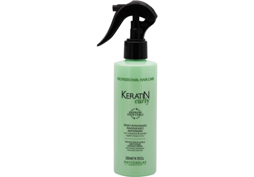 Phytorelax keratin curly ravviva ricci anticrespo spray 200ml