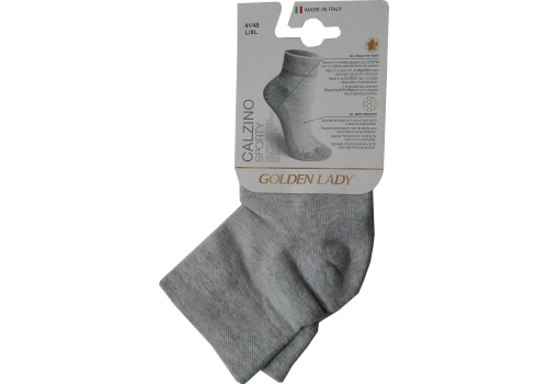 Golden Lady calzino sport con soletta in spugna colore grigio taglia 36/40 paio