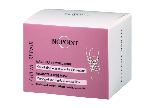 Biopoint maschera ricostruzione capelli danneggiati nutrimento profondo 200ml