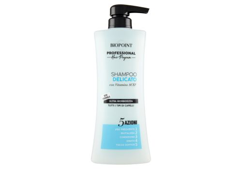 Biopoint Professional Hair Program shampoo delicato ultra morbidezza per tutti i tipi di capelli 400ml